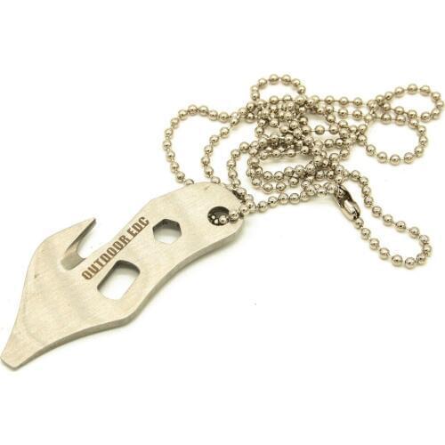 Outdoor 5-in-1 Multi-tool Outdoor Gadget Camping Survival Tool Tourism Equipment Hiking Accessories For Camping For Trekking