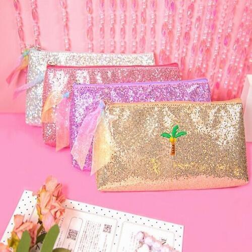 Pink Cosmetic Cases Fashion Wash Bags Pouch Make Up Bags Light Travel Toiletry Bag