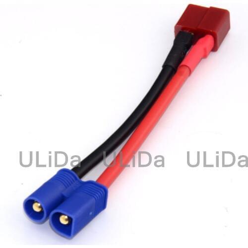 T-Plug (Deans Style) Female to Male EC3 Style Connectors Adapters for Quadcopter