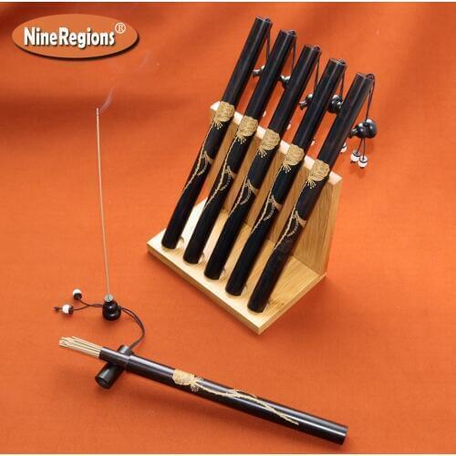 8g 8A Grade 100% natural Chinese HaiNan oud stick incense ebony tube with burner Aloeswood incenso home aroma oudh incienso