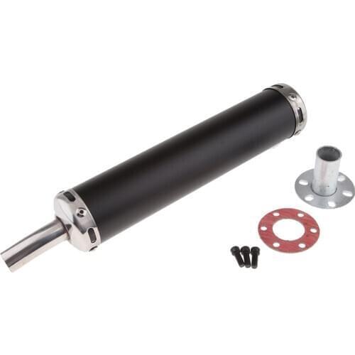 Universal Motorcycle Racing Exhaust Muffler Pipe Silencer Compatible for Motorcycles(20mm)