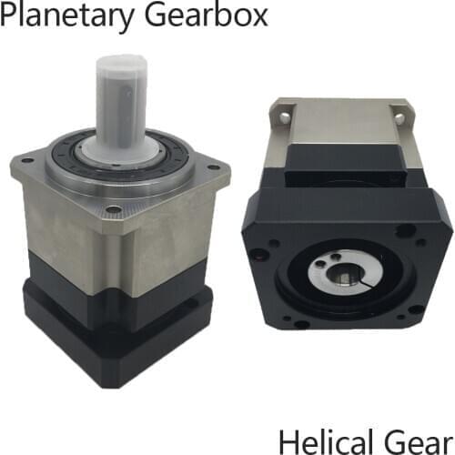 Top Precision 30:1 Speed Ratio 30 Helical Gear Planetary Reducer Gearbox Reducer for NEMA24 60mm 200W 400W Servo Motor Robot CNC