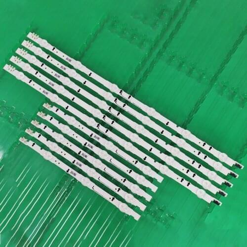 10 PCS/set LED Backlight strip for Samsung UE40j5500 UE40H6270 UE40H6500 UE40H5500 UE40H6200 UE40H5100 D4GE-400DCA 400DCB-R2 R1