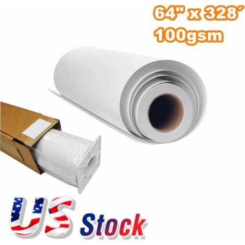 100gsm 64" x 328´ High Tacky / Sticky Sublimation Transfer Paper