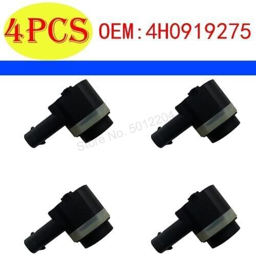 4PCS New Car Parking Sensor PDC For Skoda Audi VW Seat 1S0919275C 4H0919275 3C0919275