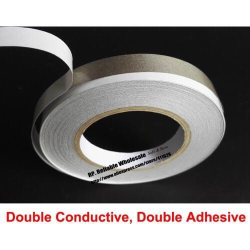 40mm*20M) Double Conductive Fabric Cloth Tape, Double Adhesive for Phone Tablet, Laptop GPS Electromagnetic Shielding