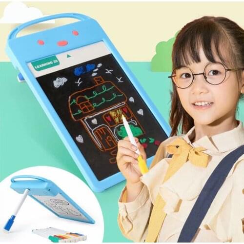 8.5 inch Writing Drawing Tablet for Childrens Toys Graffiti Colorful Screen Handwriting Pads Electronic Education with Pens