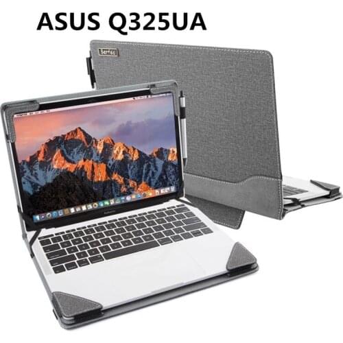 Laptop Case Cover for ASUS Q325UA 13.3 inch Notebook Sleeve Stand Protective Case Skin Bag