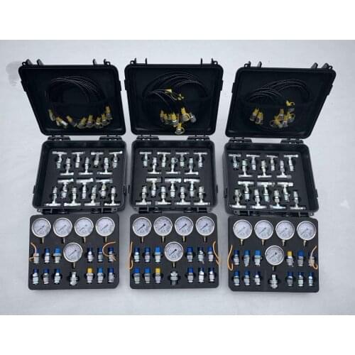 Free Shipping!Diagnostic Tool Pressure Test Kit Portable Hydraulic Pressure Guage Testing Point