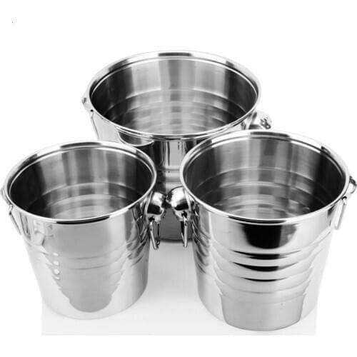 Kitchen Bar Barware Buckets Stainless Steel Tiger Head Champagne Ice Bucket