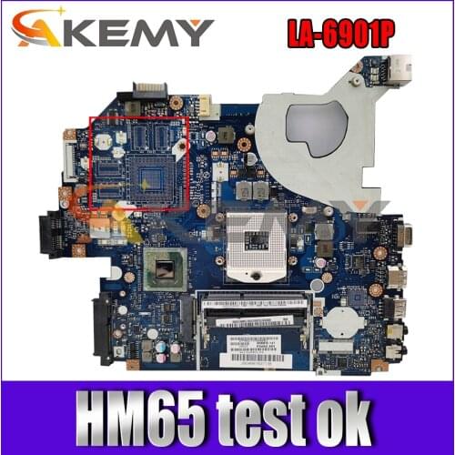 LA-6901P For Acer Aspire 5750 5750G 5755 5755G Laptop Motherboard Main Board With HM65 Chip 100% Fully Tested MBR9702003