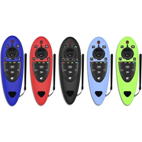 Hot Silicone Soft Shockproof Case TV Remote Control Cover Shell Wireless Switch Protective Housing for LG AN-MR500 Controller