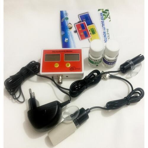 PH-2718 Multifunction pH and Conductivity Monitor digital Ph pen tester water PH professional laboratory aquarium swimming pool