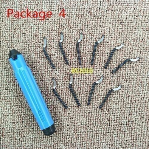 NB1100 NB8100 Plastic Burr Handle with BS1010 Blades Knife Set Hand Deburring Tool Edge Cutter Trimming Knife Scraper Handle