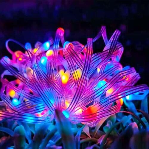 5M 10M LED String Lights RGB Controller Festival Christmas Party Decoration Strip Light Tape Outdoor Lighting Night Light