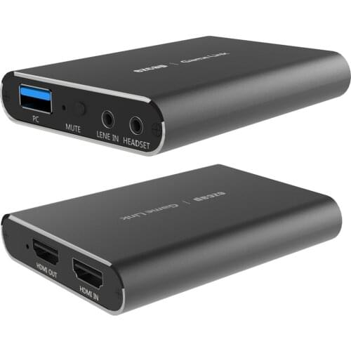 Ezcap311P HDMI compatible USB3.0 Video Capture 4K For PS3 Xbox Switch pc Mobile phone Game Capture Live Streaming Box Line in