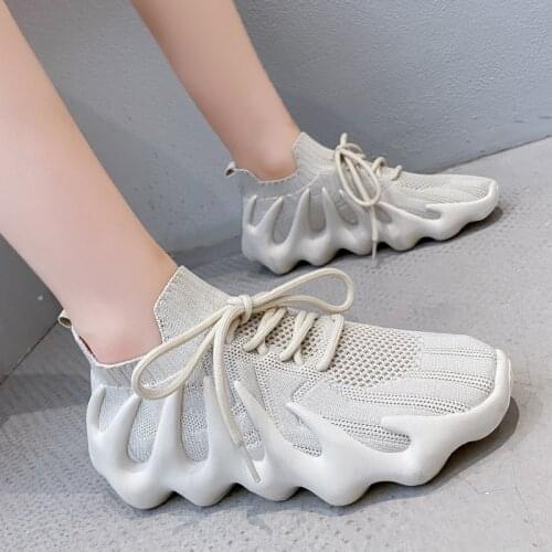 Women Sneakers Trend Sport Shoes Sneakers Women Comfortable Breathable Walking Shoes Women New Chunky Platform Sneakers Ladies