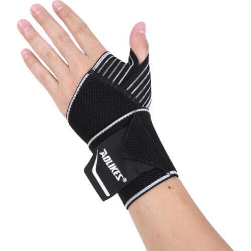 1 Pcs Hand Strap Weight Lifting Wrist Wraps Powerlifting Bodybuilding Breathable Cycling Tennis Gym Suport Brace