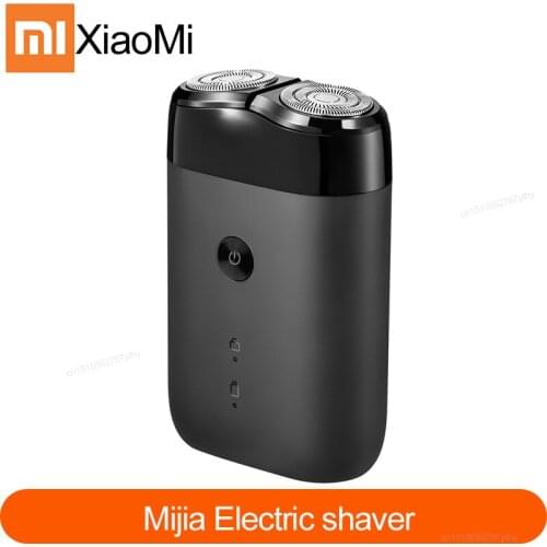 100% Original Xiaomi Mijia Dual Float Blades Shaving Type-C Electric Shaver IPX7 Waterproof Silent Motor Dry Wet Electric Razor