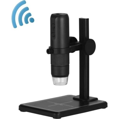 1000X Digital Wireless WiFi Microscope with LED Mobile Phone Electronic Microscope Camera with Stand PCB Jewelry Inspection Tool