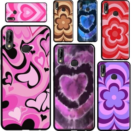 BROWN TRANCE Heart Coffee Latte For Huawei P40 Lite P20 P30 Pro Mate 20 P Smart Z 2019 Nova 5T Case For Honor 8A 8X 9X 10i