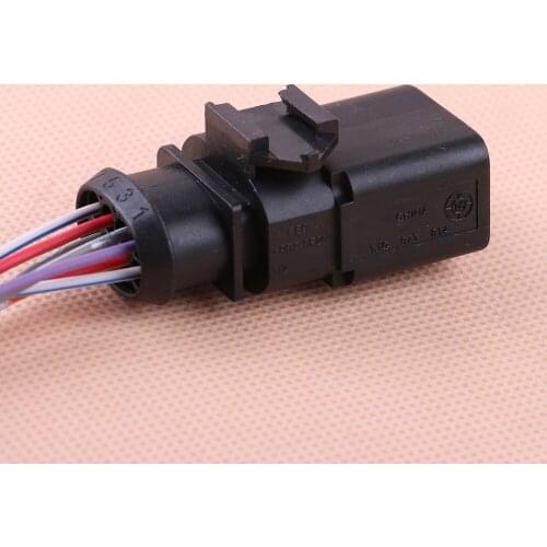 For VW Golf Jetta Passat Polo For AUDI A3 A4 A6 For Skoda Octavia Yeti For Seat Alhambra 8 PIN Connector Plug Pigtail 1J0973814