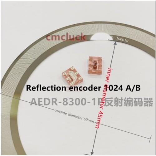 AEDR-8300-1P0 robot wheel reflected electricity encoder 1024CPR / 150LPI Reflection encoder