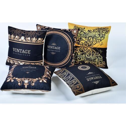 Hap-deer cushion simple color stripe europe style sofa car home deco art seat