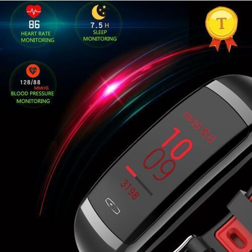 2018 new product Blood Pressure Smart Bracelet Color Screen man Smart Wristband 24H continues Heart Rate Pedometer smart band