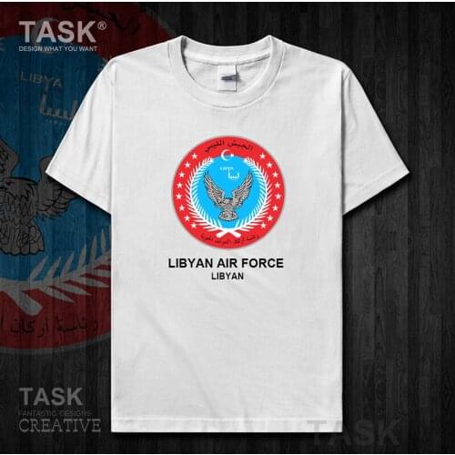 Air Force Libya LBY Libyan Arabic Islam Short sleeve clothes t shirt new Tops country summer Fashion Army Tactical Military 01