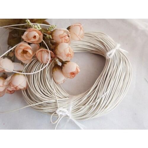 100meters/lot 3mm diameter genuine round cow leather cord jewelry cord DIY accessories A-2248