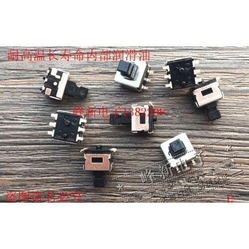 Original new 100% SF06C11B06 double row self-locking switch 6pin micro key button with lock switch high temperature resistance
