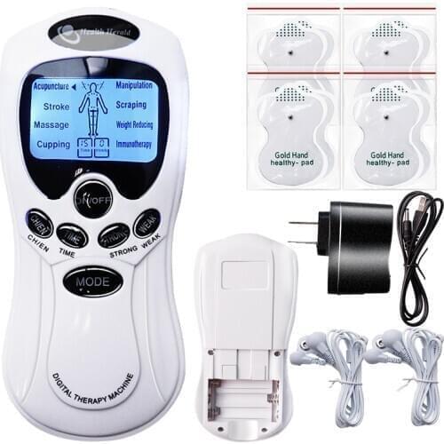 Electric Shock Dual Input Host Electrical Stimulation Pulse Therapy Breast Nipple Pads Body Massage Paste Medical Themed Sex Toy