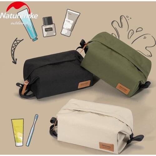Naturehike Portable Luggage Storage Bag Outdoor Travel Fitness 110g Large Capacity Waterproof Washing Bag Cosmetic Storage Bag