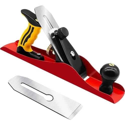 12.5Inch Wood Planer 2Inch Cutter Planers Woodworking Tools Adjustable Control the Depth of Hand Plane,2 Blades