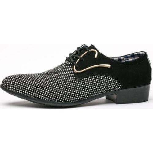 Uomini Scarpe Di Cuoio Scarpe Di Vestito Degli Uomini Vestito Scarpe Da Sposa Stile Casual Scarpe Punta Di Business Scarpe