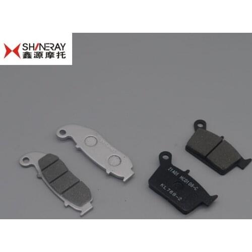 XY400GY SHINERA X5 front rear brake pads 400CC dirt bike motorcycle accessories free shipping