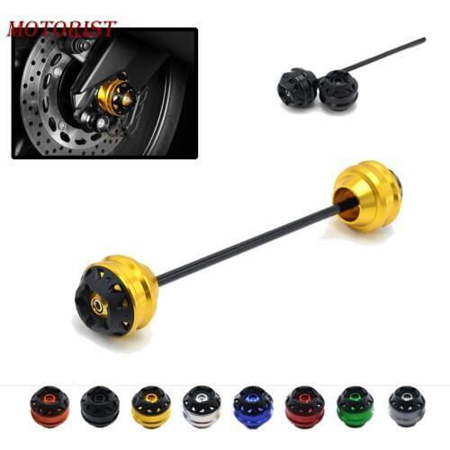 Wheel axle protection for BENELLI benelli BN320 bn 320 2015-2017 CNC Modified Motorcycle Front wheel drop ball / shock absorber