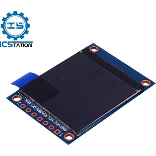 1.3" 1.3 Inch LCD TFT Display IPS Full Color Screen SPI Interface Communication ST7789 Drive IC 240*240 for Arduino