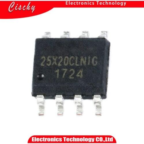 10pcs/lot W25X20CLSNIG 25X20CLNIG W25X20 SOIC8 new original In Stock