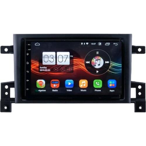 Ouchuangbo car audio gps radio for Suzuki Grand Vitara 2005-2013 with BT swc android 9.0 OS