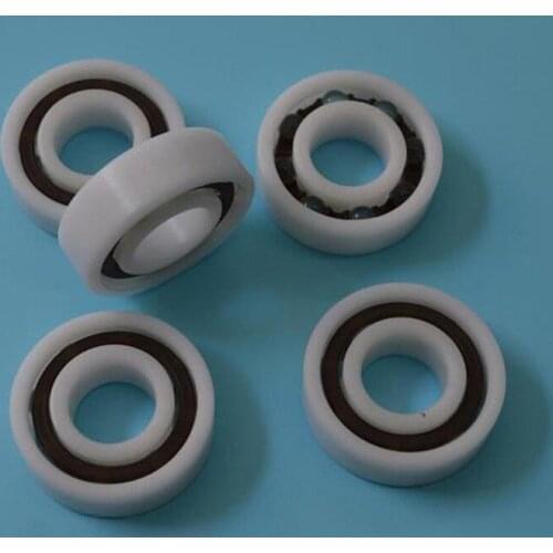 Free Ship 10pcs POM Plastic Glass Ball Radial Radial Ball Bear 683 3mmx7mmx2mm