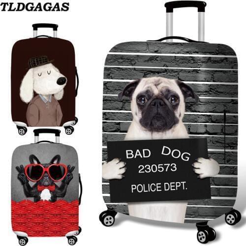 TLDGAGAS Luggage Cover Travel Suitcase Animal Prints Protector Suit 18-32 Size Cute cat Pattern Trolley case Travel Accessories