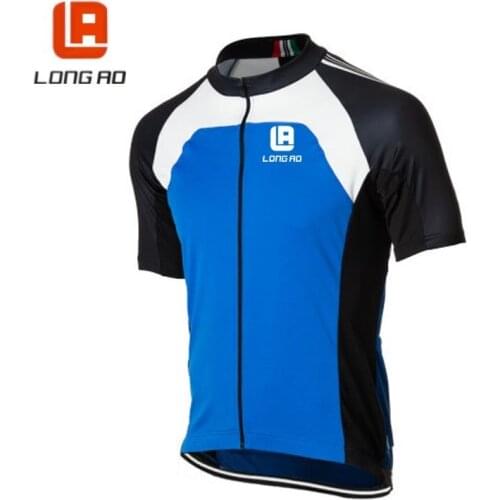 LONG AO Quick Dry Cycling Jersey Outdoor Sports Bicicleta Jacket Bicycle Bike classic Short Sleeve Shirt Ropa Ciclismo Clothing