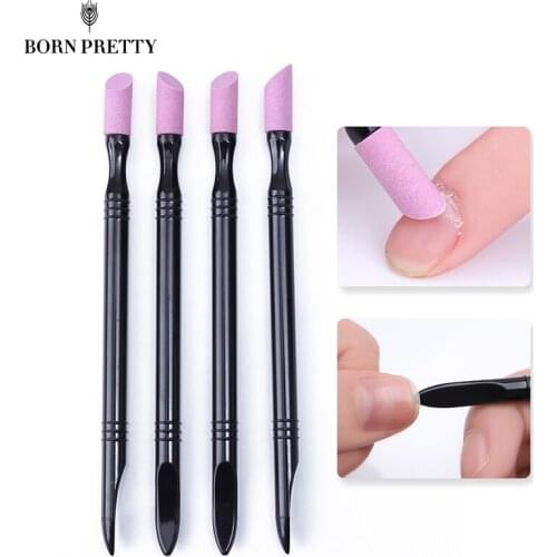 Nail Engraving Quartz Pen Cuticle Remover Washable Dead Skin Pusher Trimmer Nail Art Tool