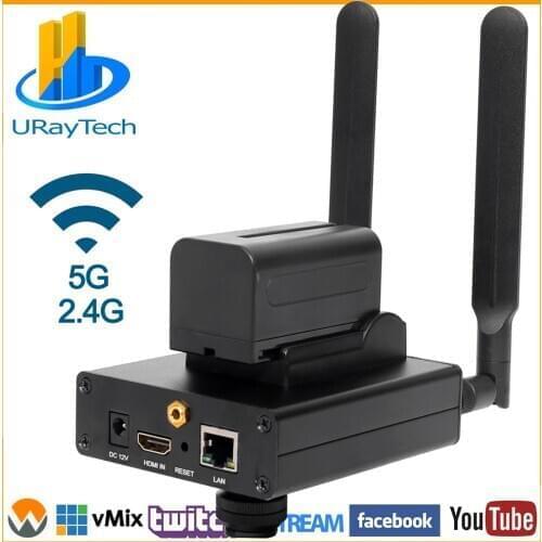 Best HEVC H.265 H.264 AVC WIFI HDMI IPTV Streaming Encoder For Live Streaming Broadcast Via RTMP Support Wowza Youtube Facebook