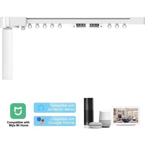 Mijia Mi Home WIFI Motorized Curtain Track Kit Smart Curtain Blind Motor Timing Mihome APP Remote Control Customize