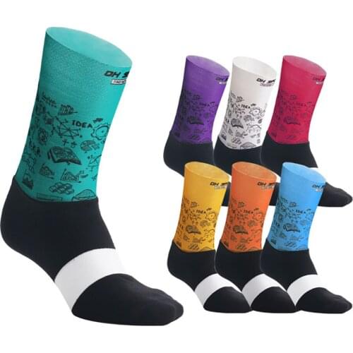 KoKossi Cycling Sports Socks Non-pilling Comfortable Breathable Anti-slip Skin-friendly Harmless Non-deformation Climbing Socks