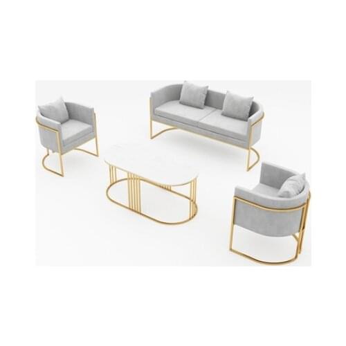 Nordic wedding dress shop sofa beauty salon simple modern clothing shop reception and discussion small sofa net red shop