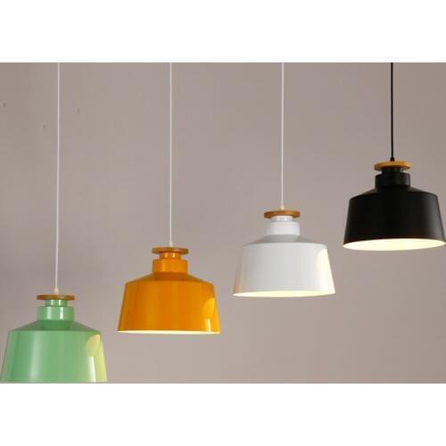 Modern luminaria luminaire suspendu wood LED pendant lights bedroom industrial lamp pendant lights deco chambre